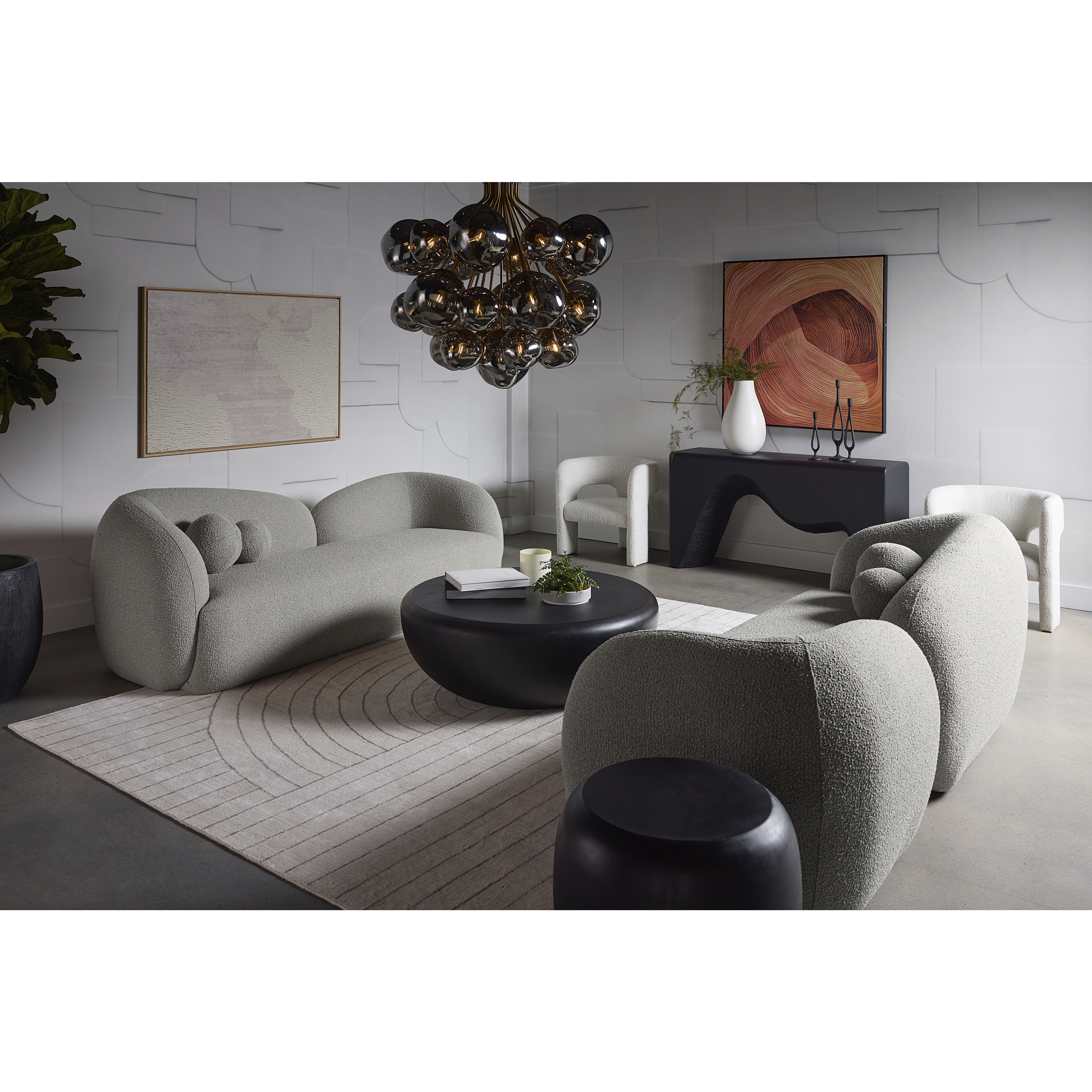 World Views Natural Floater Frame Luxe Art